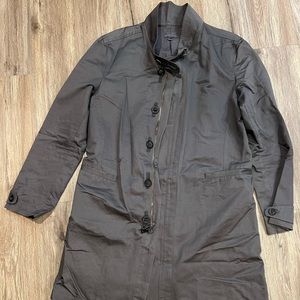 JOHN VARVATOS LIGHTWEIGHT TRENCH COAT